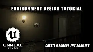 Create a Resident Evil Style Horror Environment in Unreal Engine 5 | Small Hallway Scene Tutorial