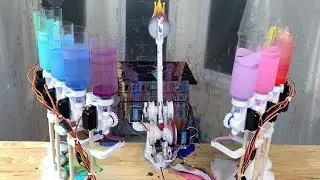 Engineering a Paint Throwing Robot