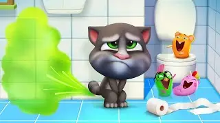 🔴Cortos de Talking Tom EN DIRECTO! Problemas con el baño 🚽🤢 EN VIVO 24/7