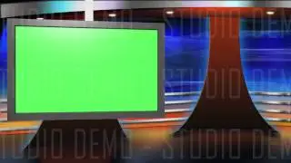 Green Screen Virtual Set 1