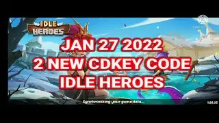 JAN 27 2022 2 NEW CDKEY CODE FOR ILDE HEROES