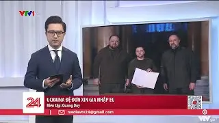 Ucraina đệ đơn xin gia nhập EU | VTV24