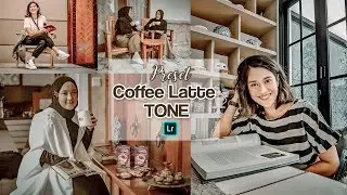 Cara edit COFFEE LATTE tone dengan lightroom mobile