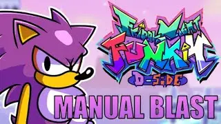 Friday Night Funkin - D-Sides One-Shot: Manual Blast (SONIC.EXE) - FNF MODS [HARD/Creepypastas]