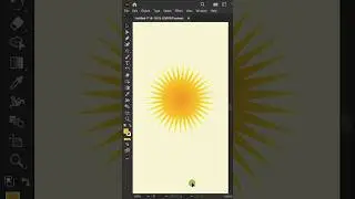 create sun in illustrator in a seconds 