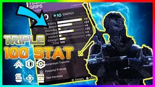 How To Get Triple 100 Stats | High Stat Armour | Season of Seraph - Destiny 2