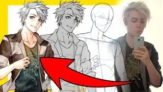 【How To Draw Yourself】as an Anime Character