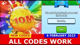 NEW UPDATE CODES *10M VISITS EVENT* [🎉10M+💰X3] Pickaxe Mining Simulator ROBLOX | February 6, 2023