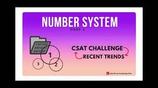 Number System part 1 of 2. Challenge 