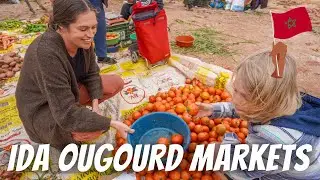 A WINDY DAY AT IDA OUGOURD 🇲🇦MARKET NEAR ESSAOUIRA.