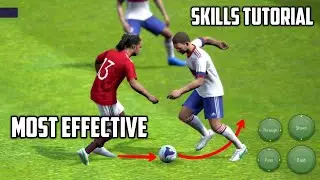 5 Most Effective Skills Tutorial | Pes 2021 Mobile (Classic Control)