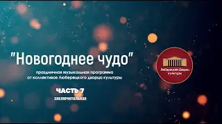 Новогодний концерт коллективов Люберецкого дворца культуры "Новогоднее чудо", часть 7