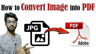 How to convert Image into PDF file |@Alijan786.