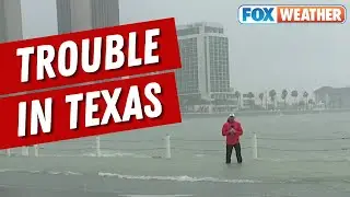 Texas Battered By Flooding, Storm Surge As Tropical Storm Alberto Nears Mexico