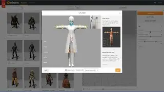 Learn Unreal Engine5/How to Upload Sketchfab Character in Mixamo & import that into UE5/UE5 Tutorial