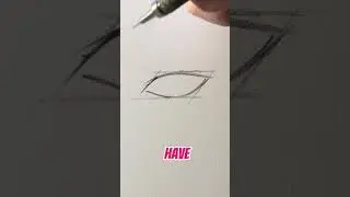 How to draw eyes from parallelogram shape || Jmarron