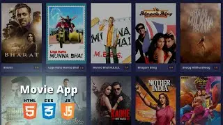 Create a Responsive Movie Website with HTML, CSS, and JavaScript: Step-by-Step Tutorial