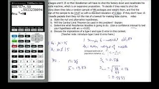 IB MAI HL - 0.4.06.4 Hypothesis with a t-interval