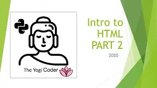 Intro to html Part 2