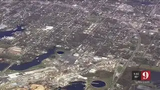 Video: Greg Warmoth surveys Hurricane Michael's path of destruction from Skywitness 9