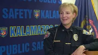 WXMI FOX 17 News - 2017-11-06 Kalamazoo Department of Public Safety Names First Female Police Chief