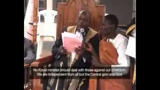 Kooki Chief Threatens to break ties with Buganda