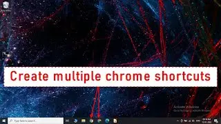 How to create multiple Chrome browser shortcut on taskbar [Hindi] | Tutorials Buddy