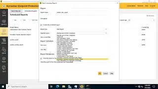 how to create a scheduled report in symantec endpoint protection manager