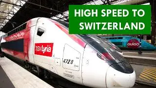 Paris to Switzerland at 320 km/h: TGV Lyria train in first class