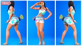 New Leaked Thicc 'HARMONY LEE' Skin Showcased With Hot Dance Emotes 😍❤️