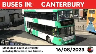 Buses in Canterbury 16/08/2023