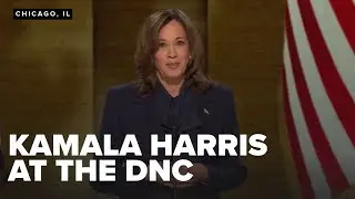 Vice president Kamala Harris delivers her full speech at Democratic National Convention