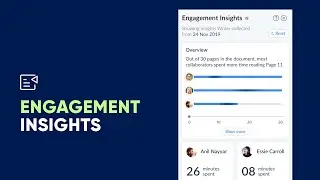 Zoho Writer—Introducing Engagement Insights