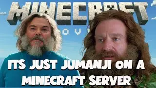 the new Minecraft movie is just Jumanji on a Minecraft server!!