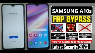 Samsung A10S Frp Bypass | Samsung A107f frp unlock bypass | Without Pc Google Account Bypass