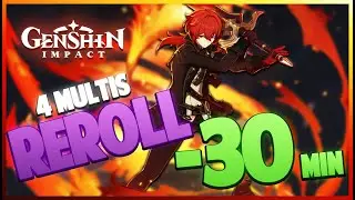 🎯REROLL EN MENOS DE 30MINUTOS🎯 Reroll con anemos + cofres en Genshin Impact | Genshin Impact Español