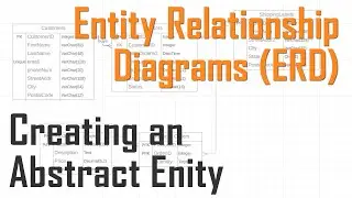 How to Create an Abstract Entity in an ERD