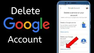 How To Delete Google Account Permanently. (2021)