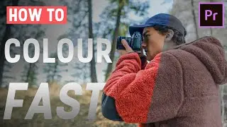 How to COLOUR GRADE FASTER - Premiere Pro Tutorial
