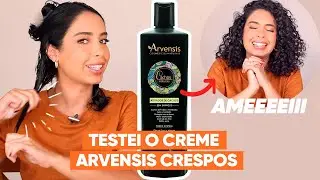 O MELHOR CREME QUE TESTEI! FINALIZAÇÃO E DAY AFTER COM ARVENSIS ATIVADOR DE CACHOS | JULIANA LOUISE