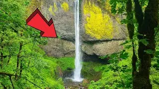 Hiking Latourell Falls Trailhead Oregon Tour 2024