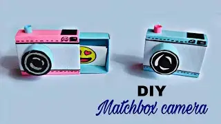 Matchbox Mini camera | Easy DIY | How To Make Cute Camera | DIY Matchbox Camera