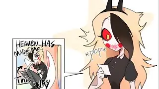 Lucifer's Puberty 😳 | HAZBIN HOTEL COMIC