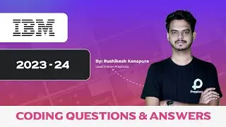 IBM Coding Questions and Answers 2023-24 | Latest IBM Assessment