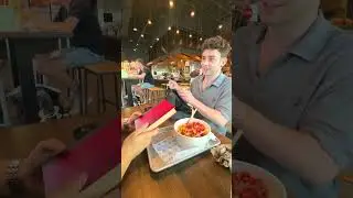 Waiter is put to a difficult honesty test!