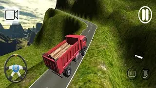 Truck Driver Cargo - Truck Wood Transporter Game - Android Gameplay