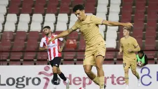 Alvaro Cortes Barca Atletic Debut vs SD Logroñes (27/8/23)