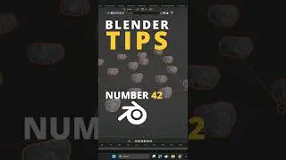 Blender Tip 42 Randomize Objects ✔️ 