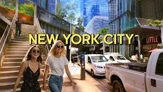 NEW YORK Walking Tour - Hudson Yards and The High Line, NYC