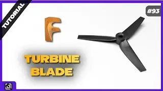 Design a Turbine Blade in Fusion 360 | Fusion 360 Tutorial 2021 | It’s made EZy